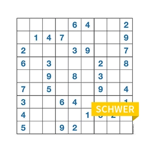 Sudoku schwer Bild
